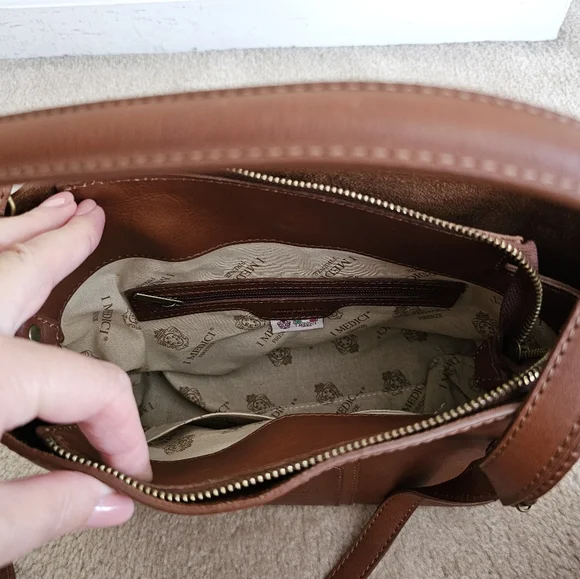 Liebeskind Brown Leather Crossbody Bag